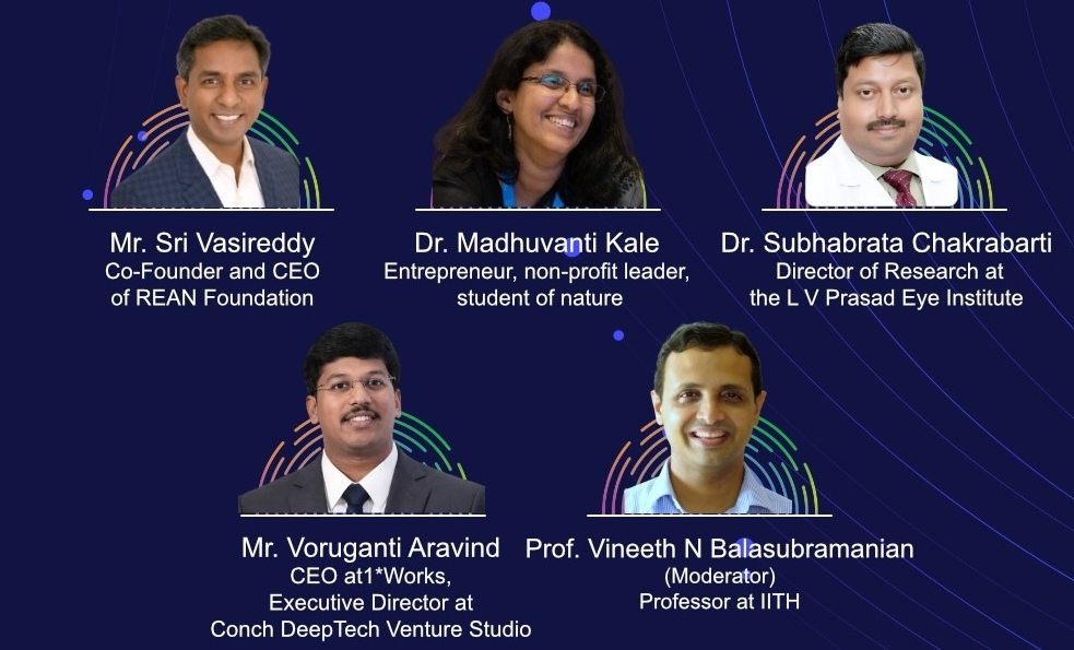 In a second panel discussion in the pre-summit event, entrepreneurs and healthcare professionals discussed AI from the context of societal challenges, and shared their hopes for the future.